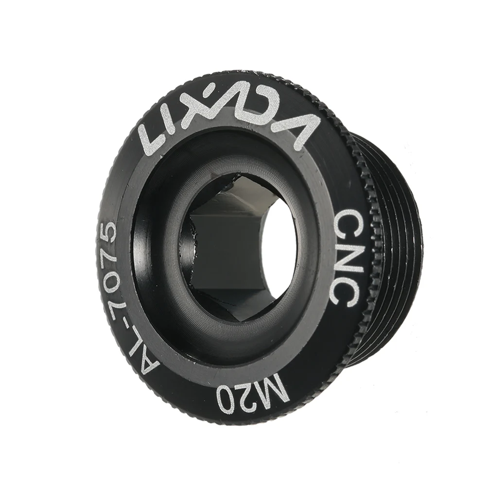 Lixada 1 шт. M18/M20 велосипед MTB Кривошип горного велосипеда болт с полой фиксацией