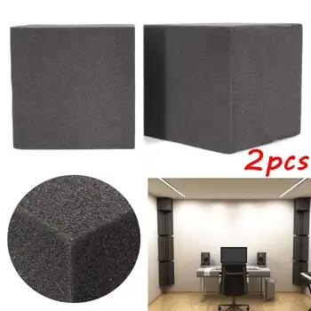 

Soundproof Foam Absorption Studio Acoustic Music Room Treatment Tiles Wall Sponge Panels Polyurethane Foam 20x20x20cm 2PCS