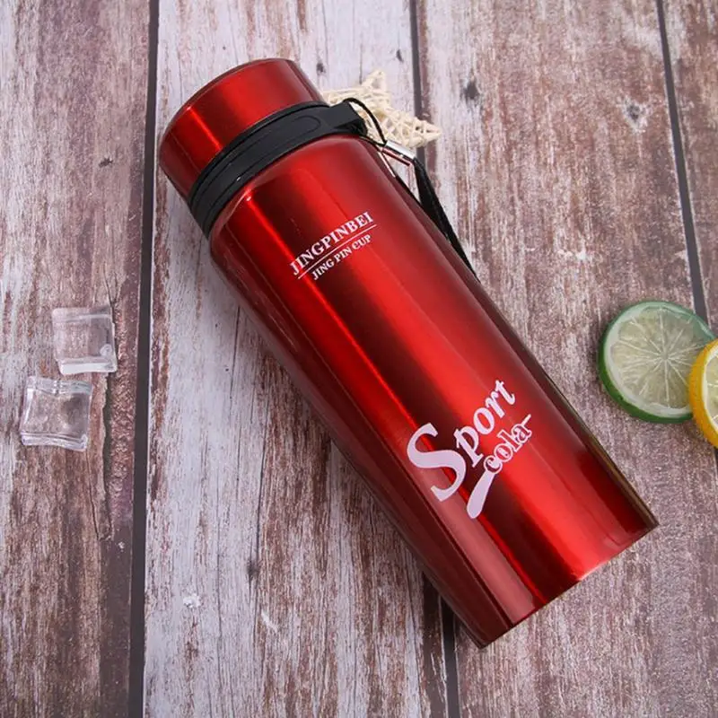 

630ml Portable Car Thermos Cup Bike Mtb Auto Kettle Stainless Steel Vacuum Flask Outdoor Portable Sports Bottle Outdoor