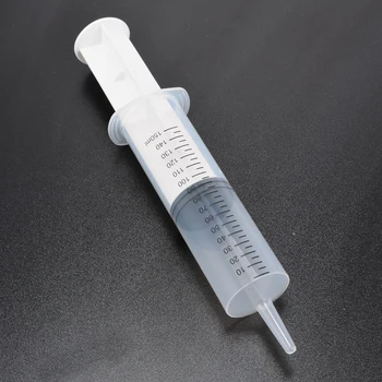 

1 Piece Glue Syringe150ML Syringe Large Plastic Syringe Measuring Reusable For Liquids Gels Glues Mayitr