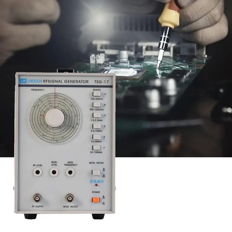

TSG-17 High Frequency Signal Generator From 100 KHZ to 150 MHZ Signal Frequency