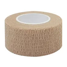 Самоклеящаяся клейкая лента, латексная повязка, 1 дюйм, растягивающаяся повязка, ветеринарная лента для растяжения лодыжки запястья и отеков