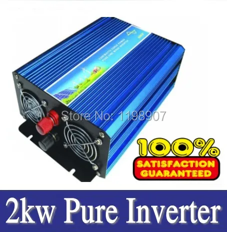 

Digital display 2000W Power Inverter Pure Sine Wave DC24V to AC220V Converter Power Supply