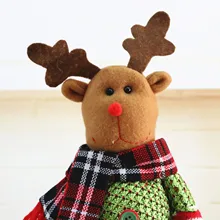 Рождественские бутылки вина КРЫШКА мешок рождественские украшения настроение стол украшения вечерние