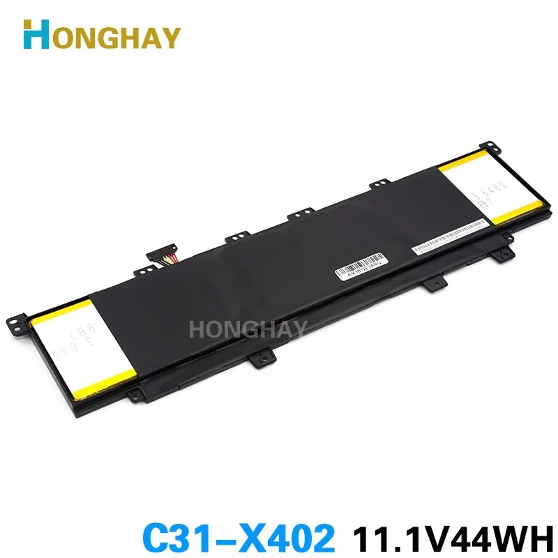 HONGHAY 11.1V 44WH New Genuine Original C31-X402 Laptop Battery for ASUS VivoBook S300 S400 S400C S400CA S400E HONGHAY 11.1V 44WH New Genuine Original C31-X402 Laptop Battery for ASUS VivoBook S300 S400 S400C S400CA S400E