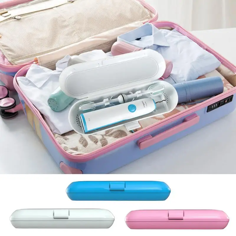Electric Toothbrush Box Universal Portable PP Replacement Storage Organizer Protection Hard Cover For Travel Camping Hiking Electric Toothbrush Box Universal Portable PP Replacement Storage Organizer Protection Hard Cover For Travel Camping Hiking