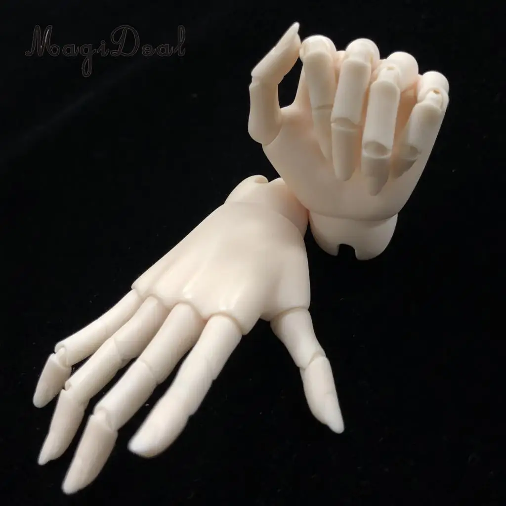 Гибкая Женская шарнирная Модель рук для 1/3 BJD кукла аксессуары нормальная кожа