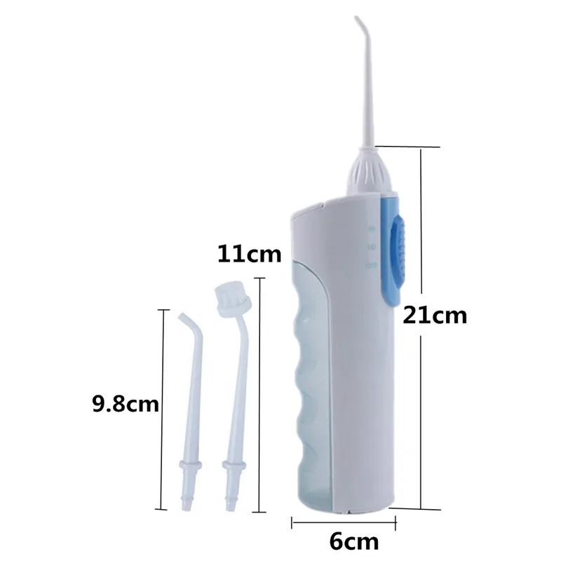 170 мл 2 режима портативный водный ирригатор для полости рта с 2 струйными наконечниками для отбеливания зубов
