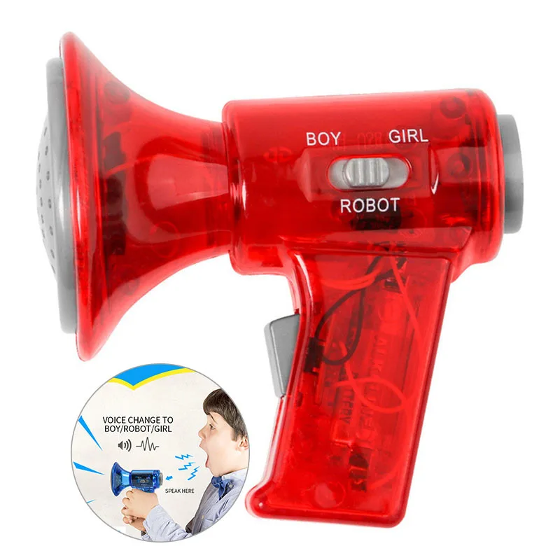 

Funny Multi Voice Changer for Kids with Megaphone Function Amplifier 3 Different Voices Fun Toy Speaker Gift Educational Toys