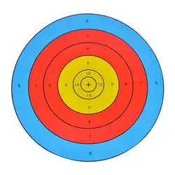 10 шт. мишень для стрельбы из лука бумага 400x400 мм Оборудование Дартс целевая подготовка