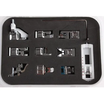 

Sewing Mchine Parts Presser foot kit 11PCS piece suit household sewing machine fittings, set, presser foot