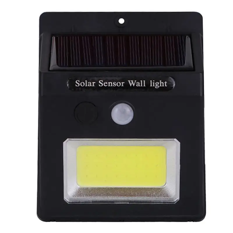 

24 LED COB Solar Human Body Induction Garden Light Wall Lamp Villa Street Lamp White Light