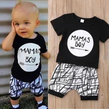 0-24 Months Baby Boys Clothes Set Black Letter Print Tshirt For Boys White Striped Pants Leggings Baby Boys Clothing Newborn Set 0-24 Months Baby Boys Clothes Set Black Letter Print Tshirt For Boys White Striped Pants Leggings Baby Boys Clothing Newborn Set