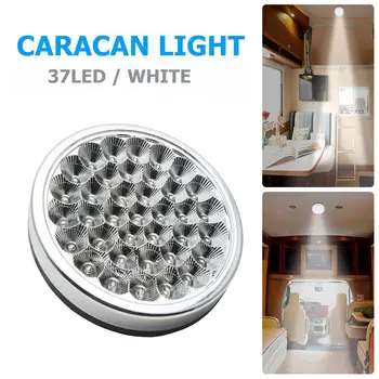 

12V Switch 37LED Interior Dome Roof Ceiling Light Lamp For Caravan RV Camper