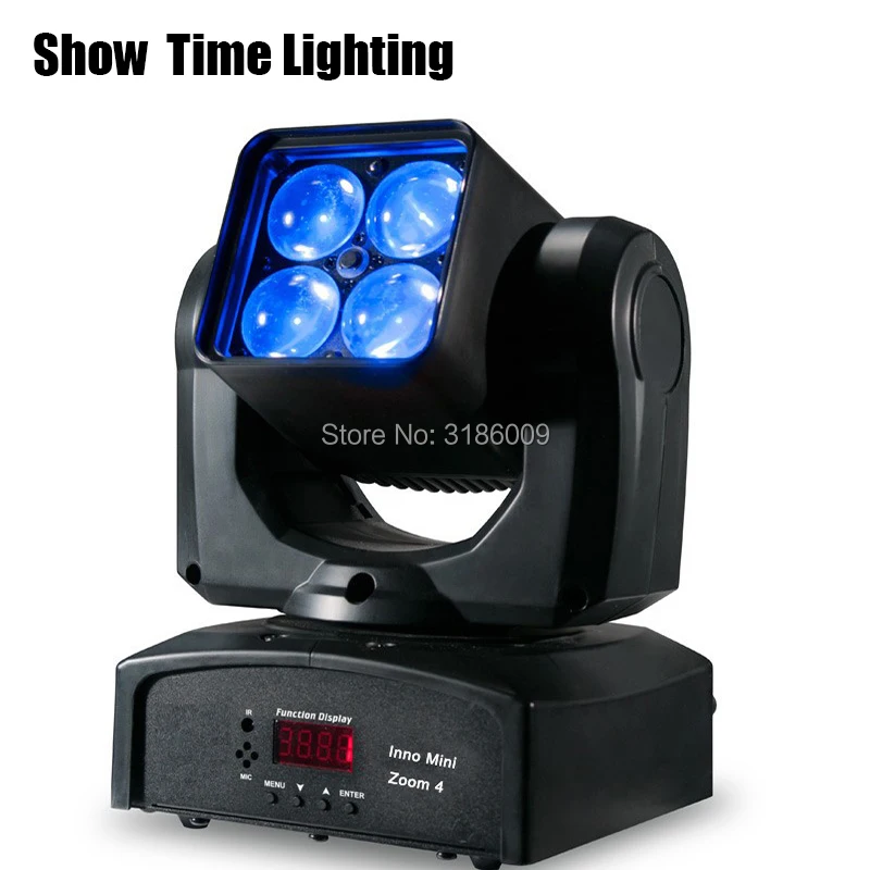 Хороший эффект Dj Led RGBW 4 в 1 светодиодный перемещающаяся головка светильник