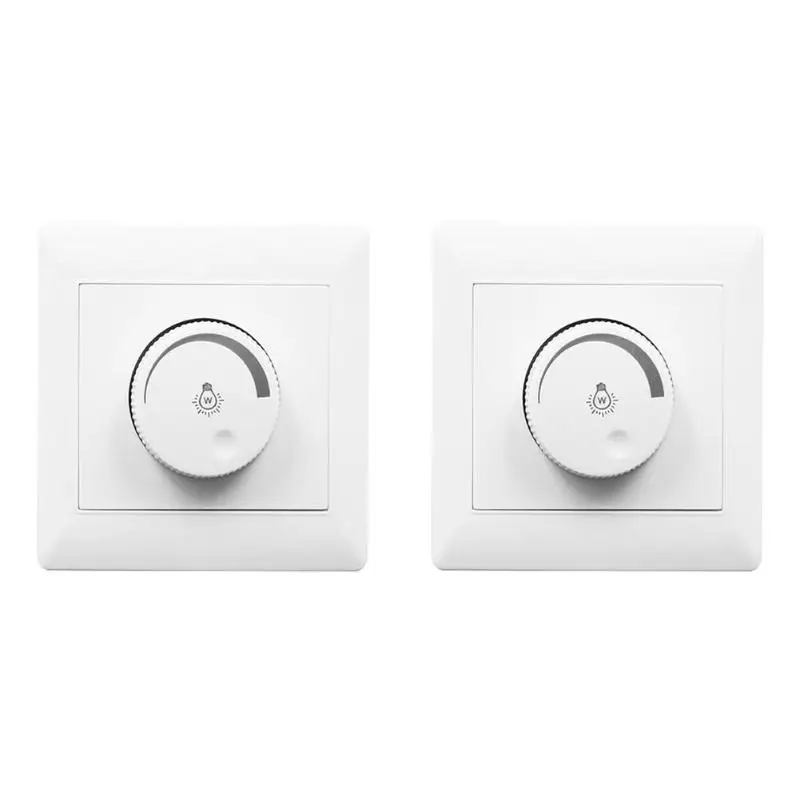 

110V/220V Dimmable LED Brightness Dimmer Ceiling Fan Speed Control Switch