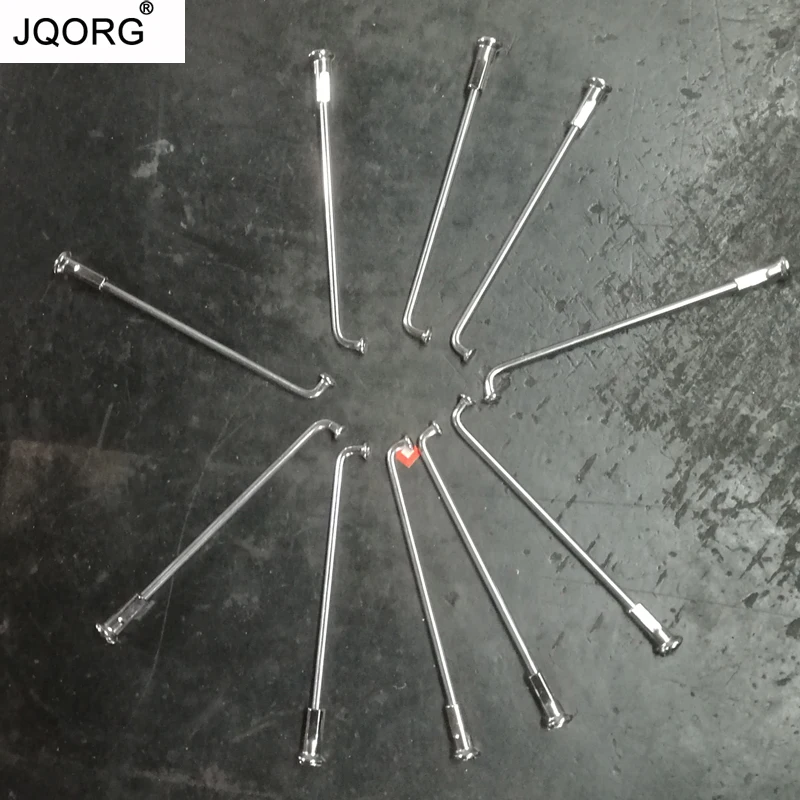 13G Diameter 2.3mm Bike Spokes 304 Stainless Steel Material Equal Diameter J BEND Electric