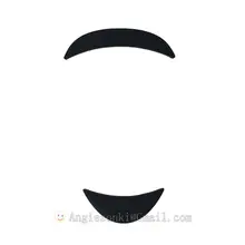 Комплект из 2 предметов новые Мышь Нижняя пластина для мыши/коньки тефлона для журнала. tech M600 Беспроводной сенсорный Мышь