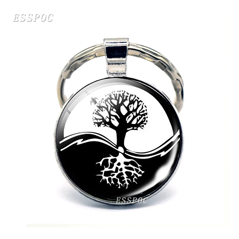 Gustav Klimt Keyring TREE OF LIFE Gustav Klimt Handmade Keyring Unique Gift