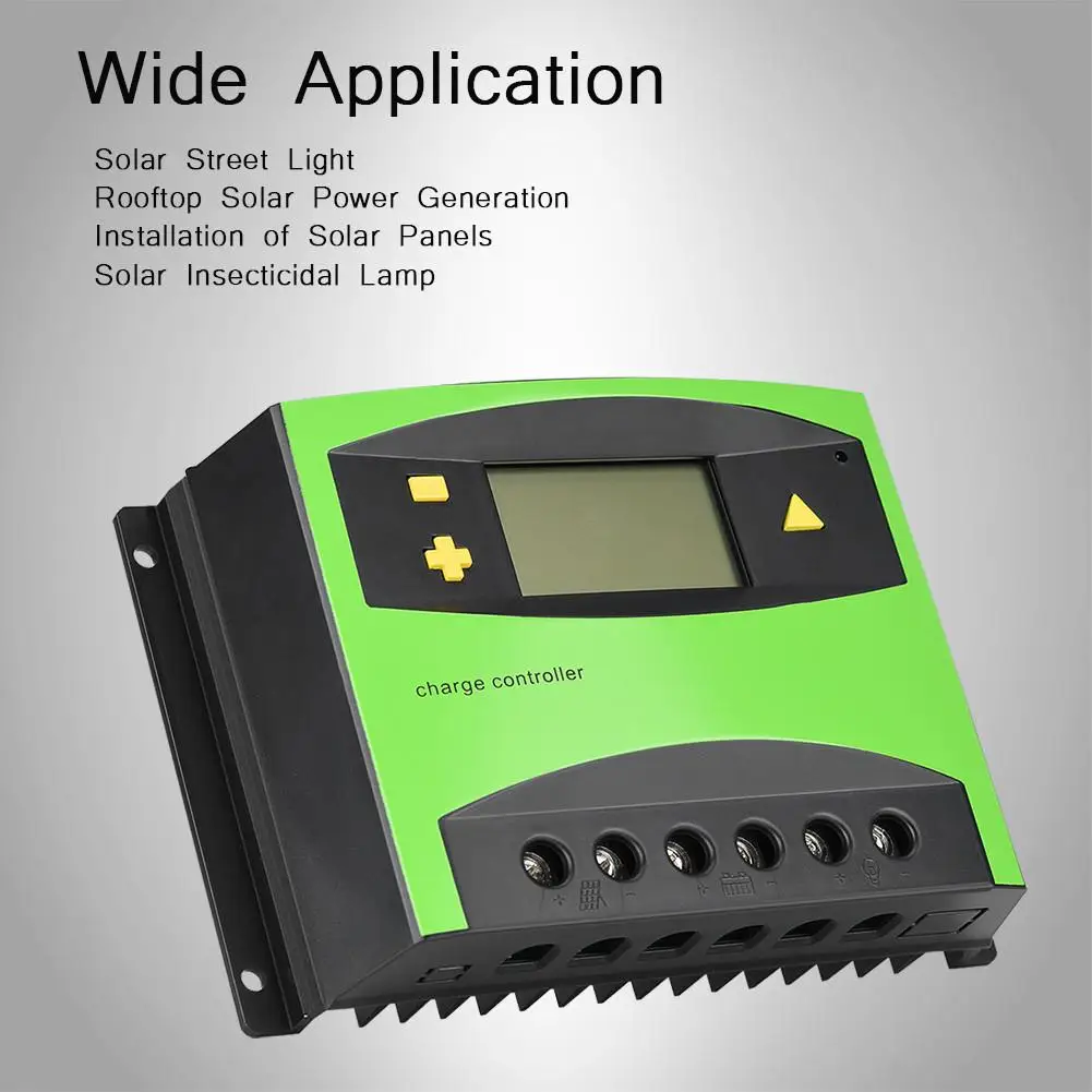 

20A 30A 40A 50A 60A LCD Display Solar PV Charge Regulators PWM Solar Charger Controller Dual USB Solar Charge Controller