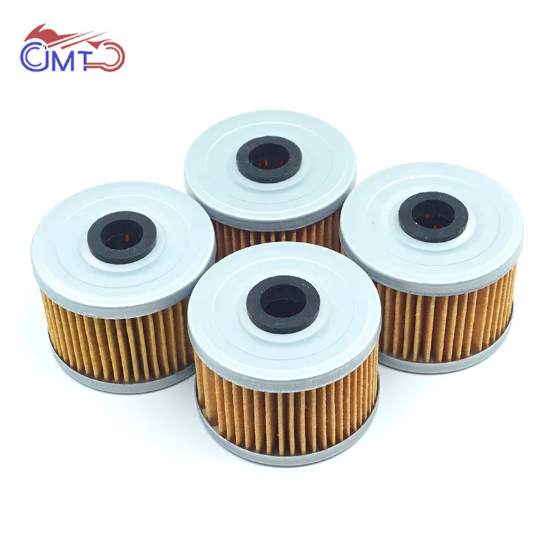Motorcycle Engines & Parts 4 Oil Filter Filters for Honda XR250L XR250R