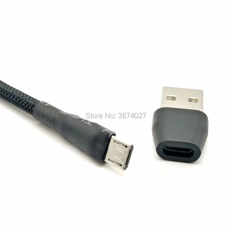 Переходник с USB 2 0 типа A на Micro B 5 Pin мама для телефонов samsung xiaomi huawei|Кабели USB| |