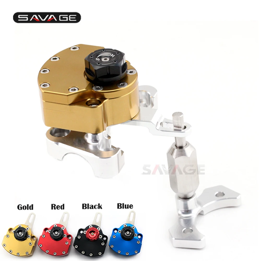 

Steering Damper For Ducati Monster 696 2008-2014 Motorcycle Accessories Adjustable Stabilizer Mount Bracket Reversed Safety