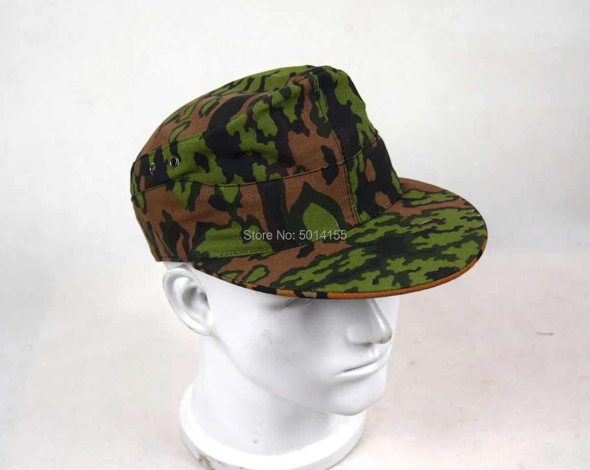 Двусторонняя WWII German Elite Camo шляпа и Кепка из дуба камуфляжного цвета