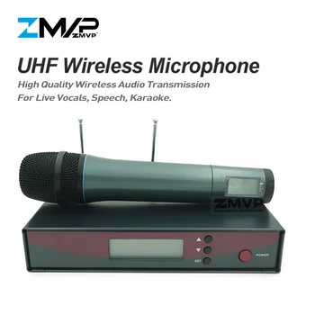 

ZMVP Professional 135 G2 UHF Wireless Microphone Karaoke System with Handhold Wireless Transmitter for Live Vocals Speech Stage