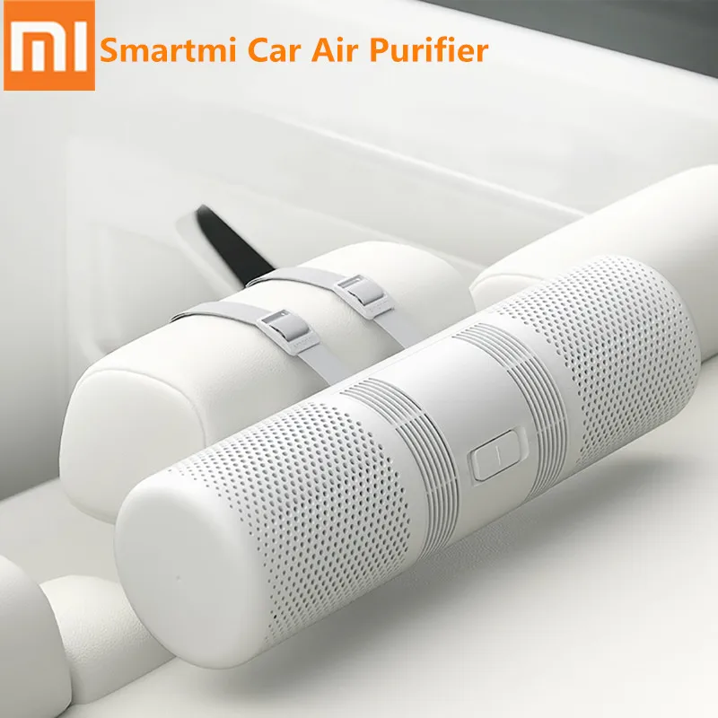 

Xiaomi Smartmi Car Air Purifier Air Cleaner Freshener Health Humidifier 70m3/H Purifying PM 2.5 Detector Purifier Double Filter