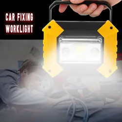 Ежедневно Workinglight прожектор 30 Вт удара светодиодная USB зарядка пятно работы лампы Открытый Отдых аварийного заряда для пещеры обнаружения