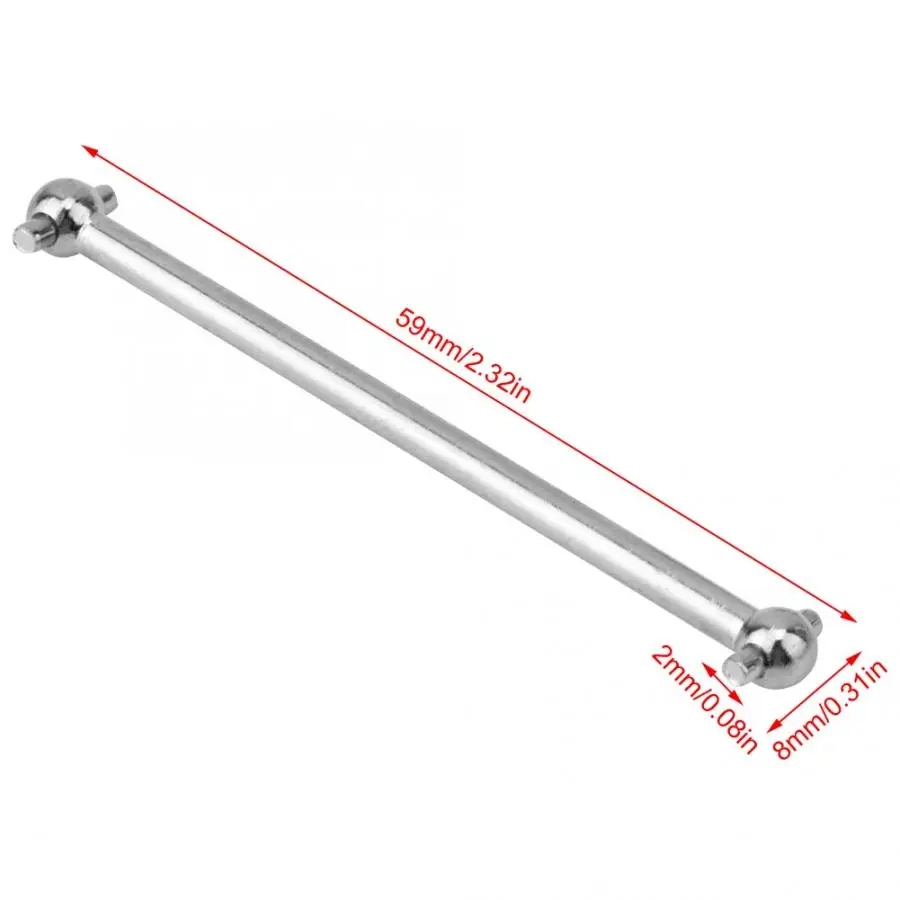 2 шт. M5367 металлическая собачья кость приводной вал 1/16 RC автомобильные запчасти для REMO Truggy Багги короткий ход пульт дистанционного управления модель автомобиля аксессуар