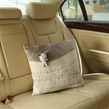 Медведь стиль держать Автомобильная подушка, подушка для дивана набивная подушка(хаки и коричневый