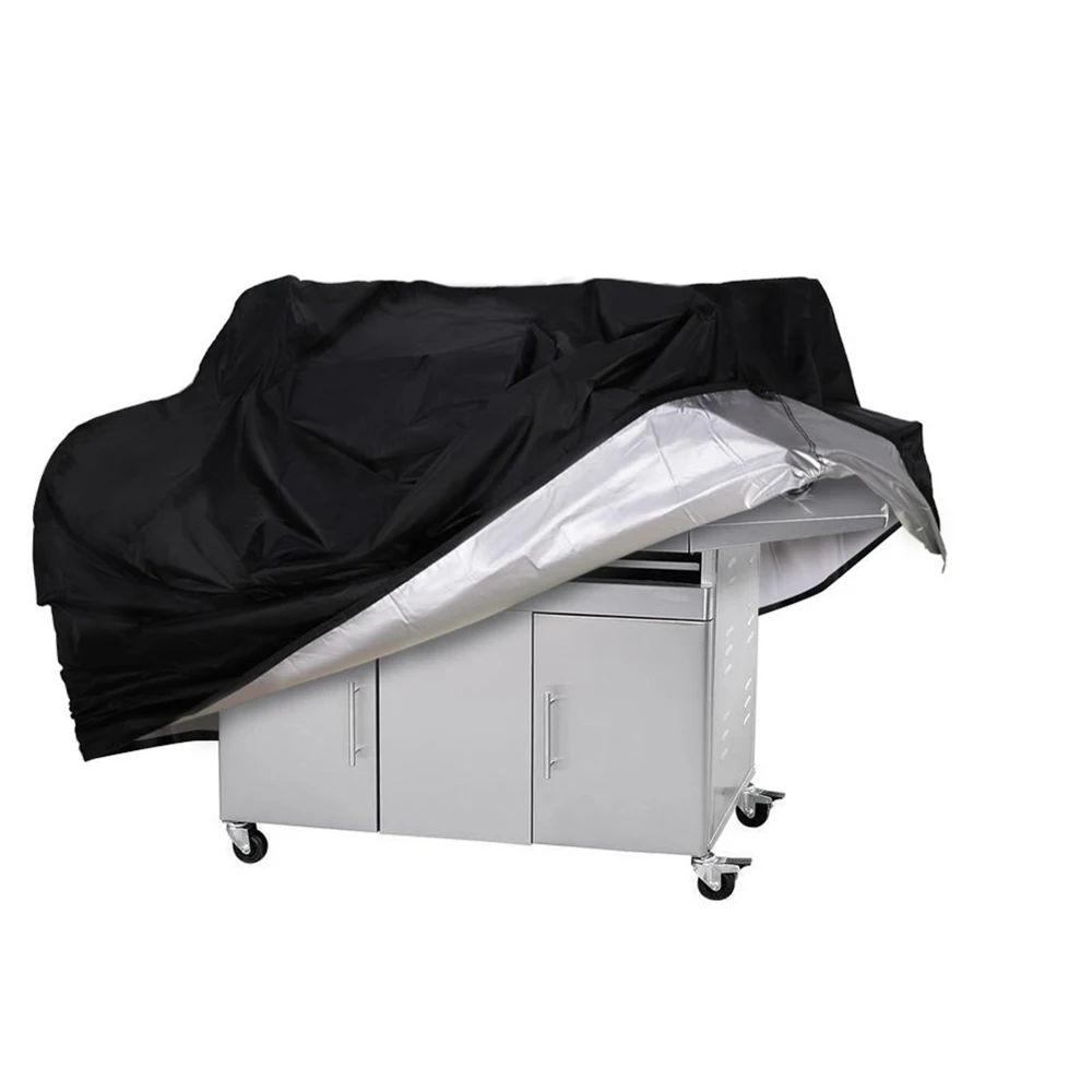 BBQ Grill Cover UV Protective Weather-resistant Outdoor Rain Dust-proof Protection for Charcoal Electric Barbecues | Спорт и