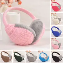 Мужские и женские наушники, Зимние теплые наушники, флисовые наушники, повязка на голову