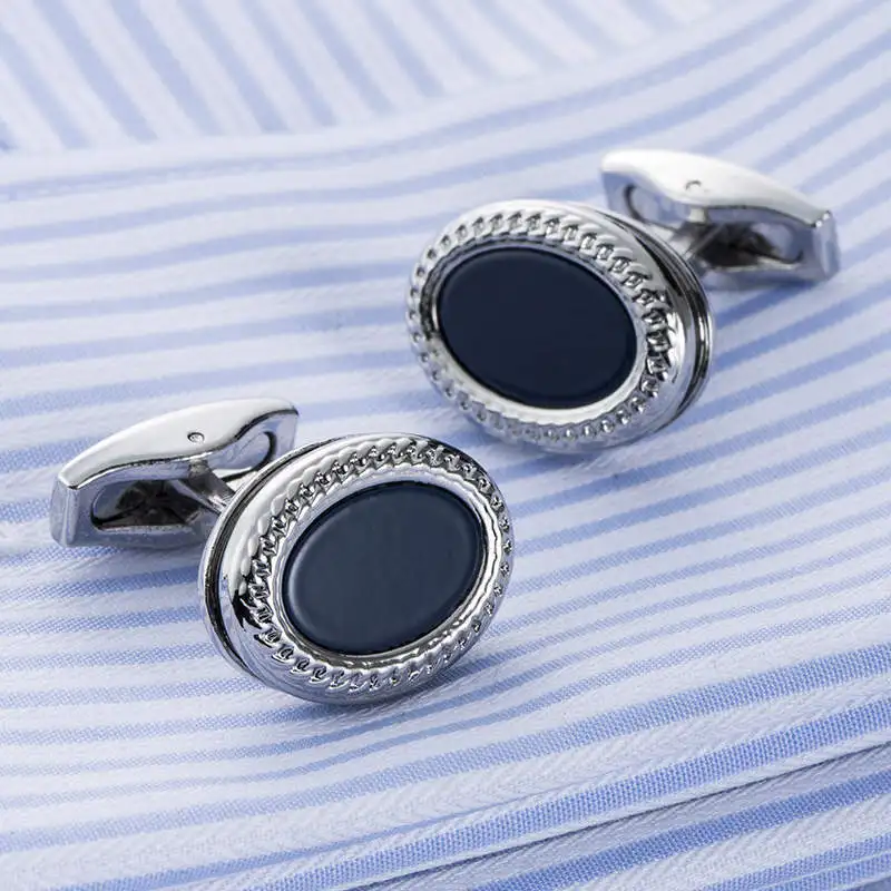 2017 Hot Sale Luxury Cufflinks for Men Wedding Gifts Cuff link Holiday