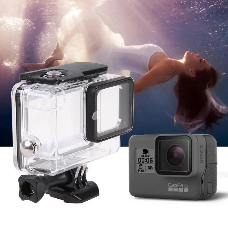Спортивная камера Подводный защитный чехол водостойкий Чехол для GoPro 5 Hero 5|Чехлы