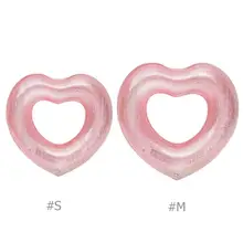 Детские летние надувные кольца для плавания с милым сердцем, аксессуары для бассейна, спасательный круг, круг, плавательный круг, круг, сиденье для бассейна, тренажер