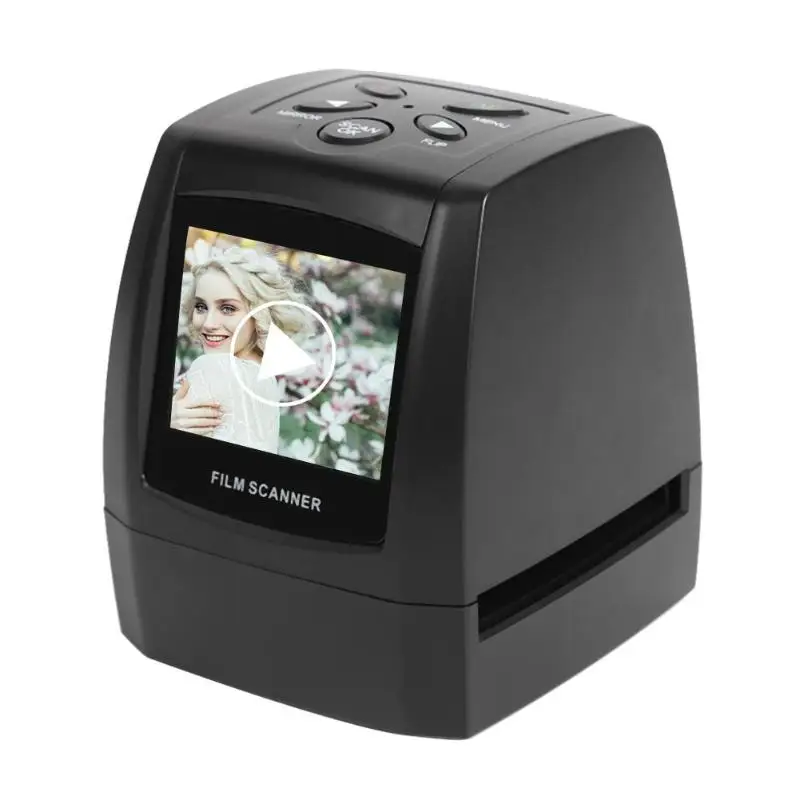 

Alloyseed 2.36" LCD Screen Mini 5MP 35mm Slide Negative Film Scanner High Resolution Digital Photo Film Converts with USB Cable