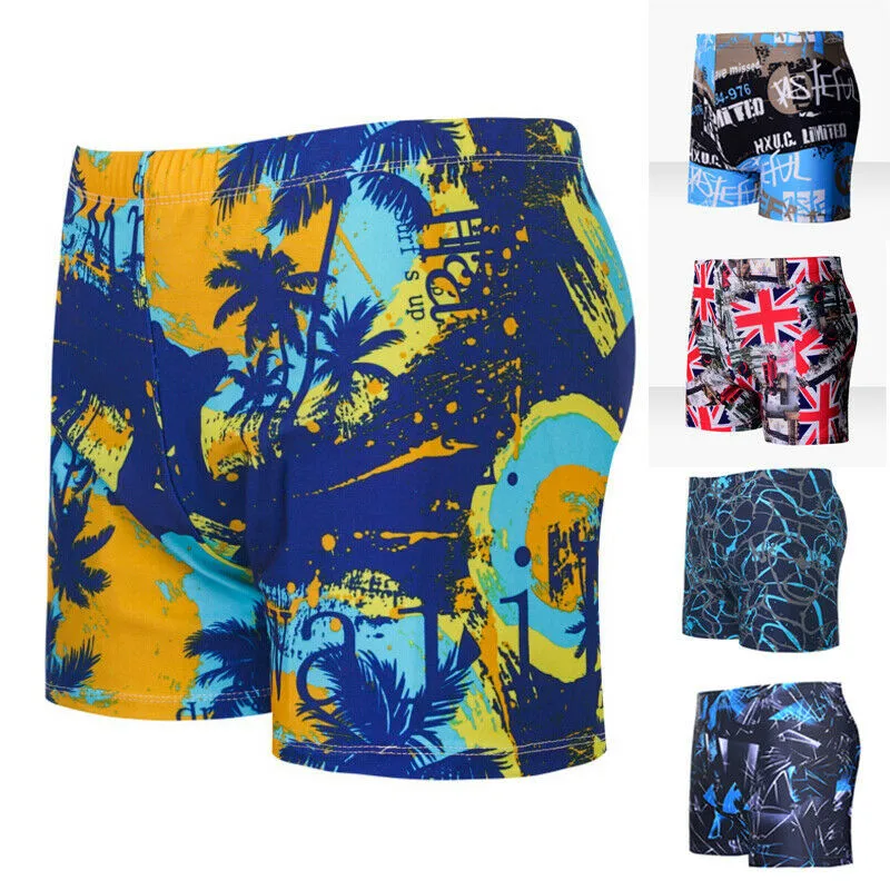 

Fashion Casual Print Loose Men's Swimming Board Shorts Trunks High Quality Beach Holiday Summer Shorts Clothes