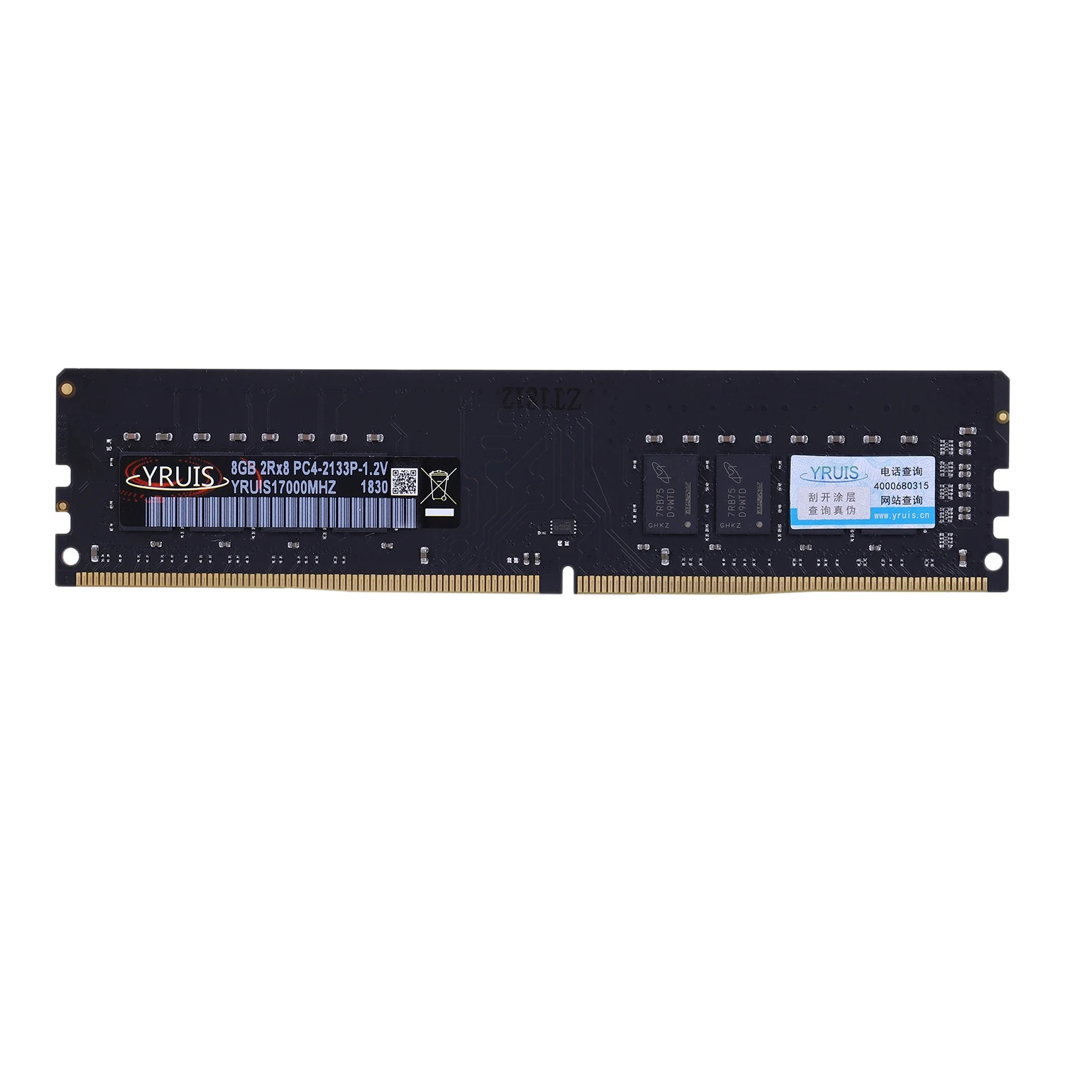 

HOT-Yruis Ddr4 8G Pc Ram Memory Dimm 1.2V Desktop Ram Internal Memory Ram For Computer Games
