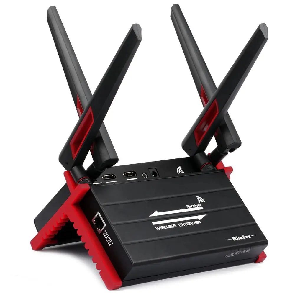 

MiraBox HDMI TV Anywhere Wireless HD - HDMI extender | HDMI wireless | Full HD | full house coverage | loopthrough |