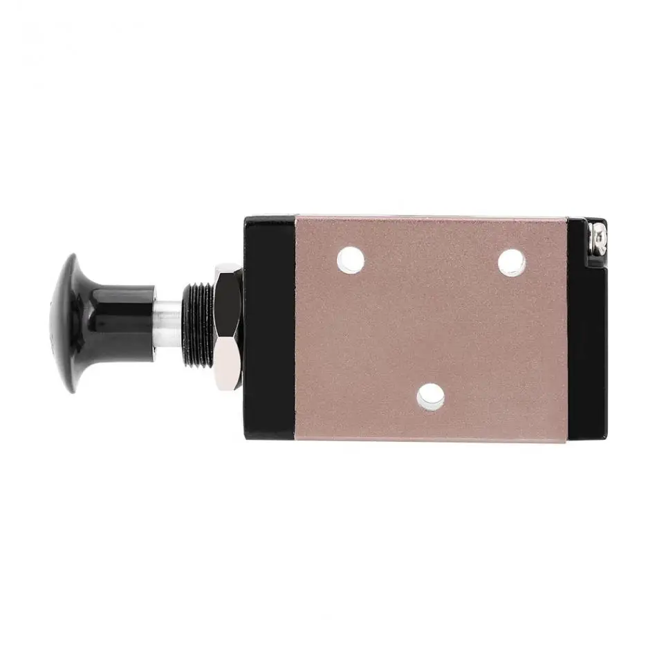 1 шт. алюминиевый ручной Pull контроль ручной Пневматический воздушный клапан 3 порта 2 положения G1/4 части инструмента