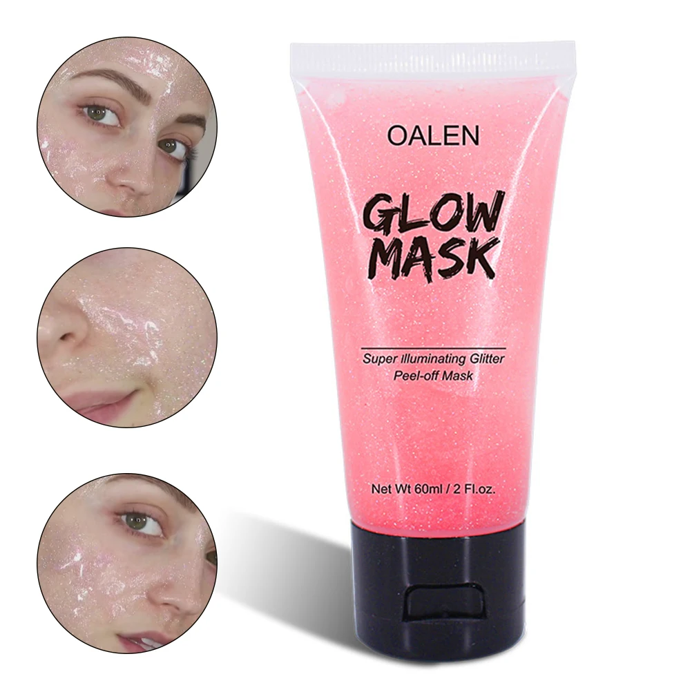 Черные точки на носу очищающий отшелушивающий с блестящими звездами светящаяся маска Увлажняющий мертвой кожи Черноголовых Удалить маска для лица Clean уход за кожей