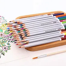 24 цвета водорастворимый цветной карандаш акварельные карандаши набор для взрослых детей рисование Рисование эскиз