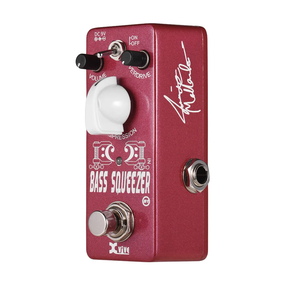 XVIVE B1 BASS SQUEEZER Bass Compressor Compression Guitar Effect Pedal