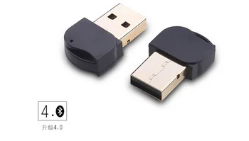 

100pcs Drive Free Wireless Bluetooth4.0 Adapter Dual Mode Bluetooth USB Dongle Mini Bluetooth Computer Receiver Adapte For PC