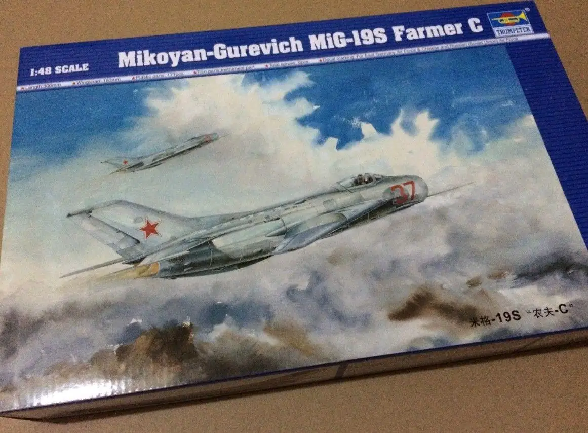Trumpeter 1/48 02803 Mikoyan Gurevich MiG 19S фермер C|Наборы для сборки моделей| |