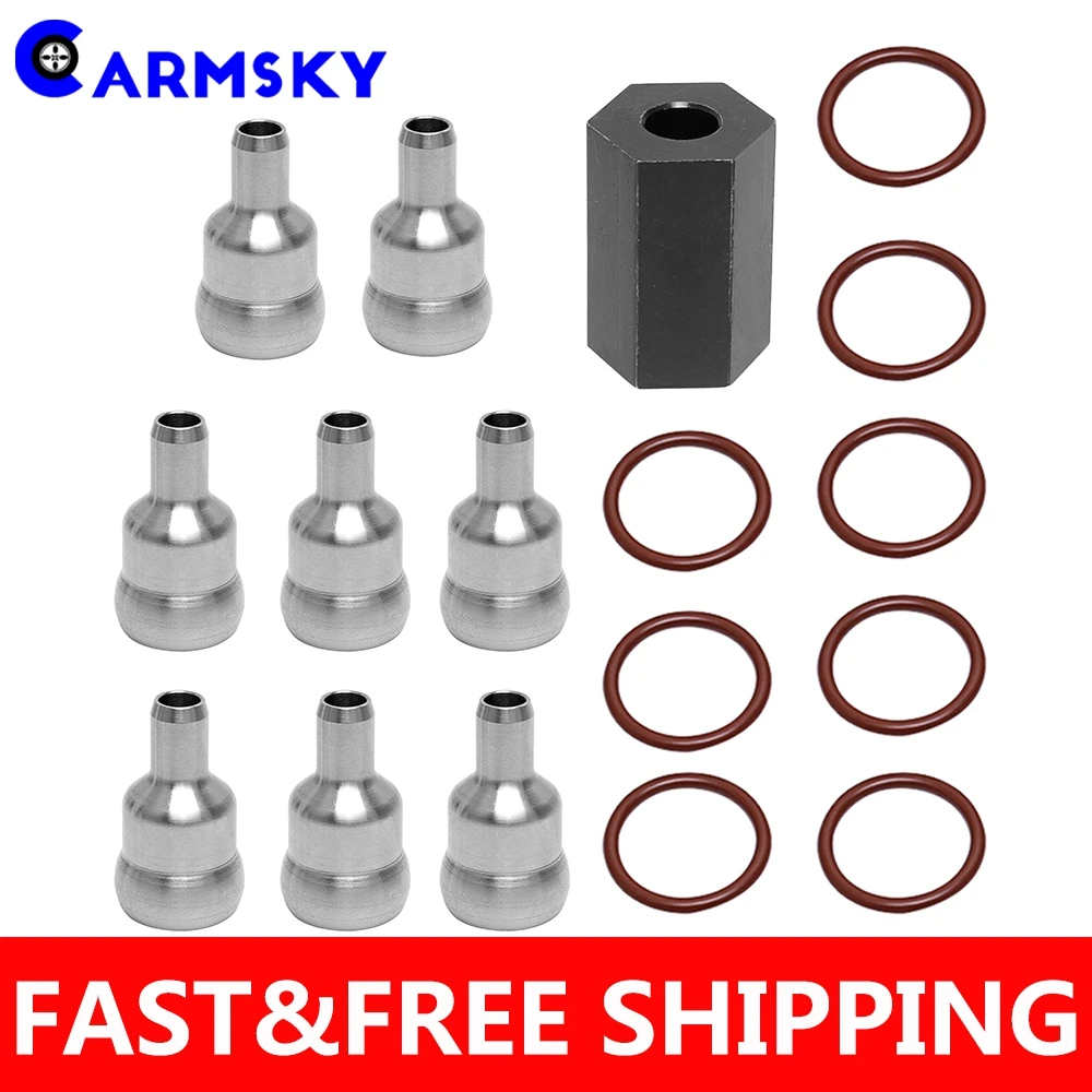 

New Sale 6.0 L Powerstroke Diesel High Pressure Oil Ball Tube Repair Kit for Ford 2005-2008 F250 F350 ARMSKY