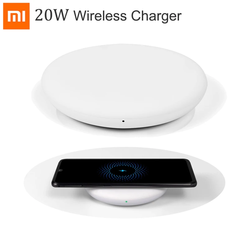 

Original Xiaomi 20W Wireless Charger Quick Charge Fast Charger 20W for Xiao Mi 9 Mix 2S/3 10W Qi EPP Compatible Smart Phone